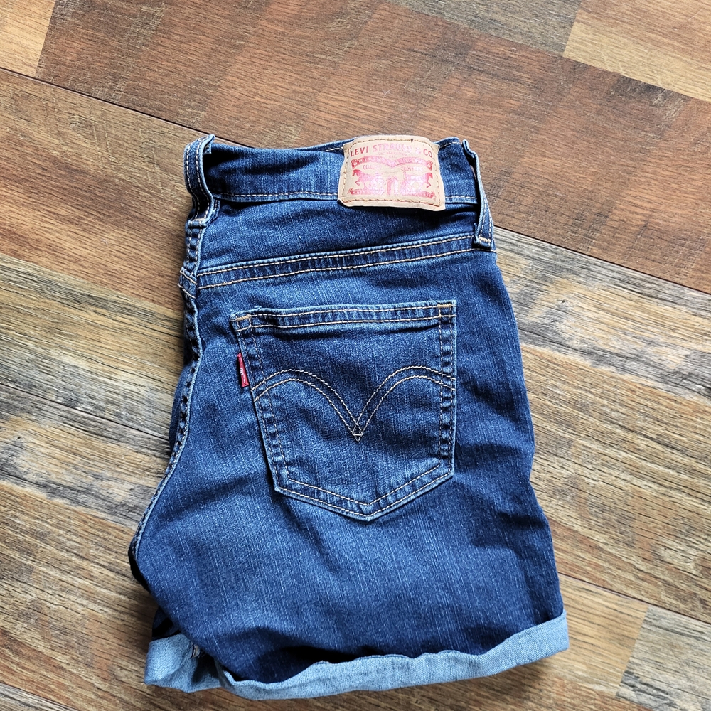Levi's Women's Blue Jean Shorts
